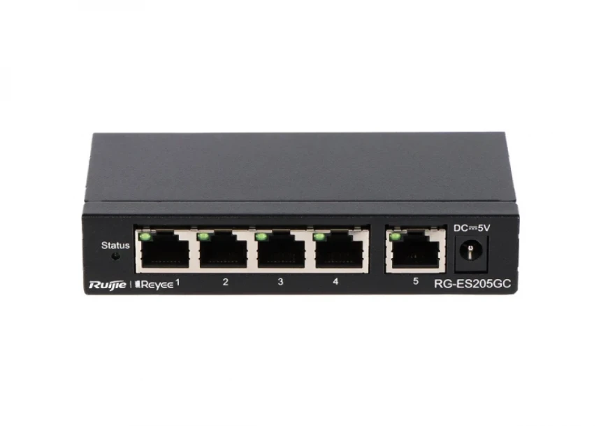 10/100/1000 5-port Reyee RG-ES205GC L2 u...