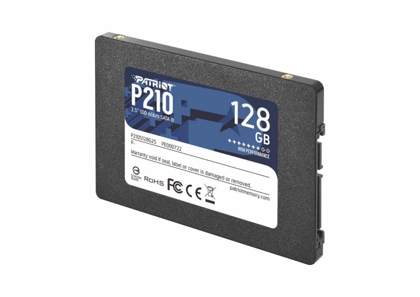 128GB Patriot SSD P210 450MBs/430MBs 2,5" P210S128G25