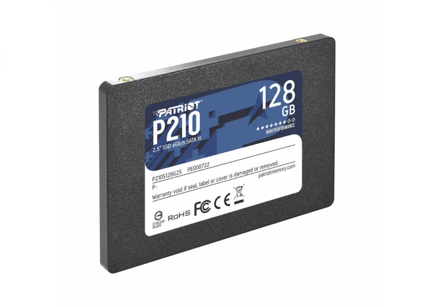 128GB Patriot SSD P210 450MBs/430MBs 2,5" P210S128G25