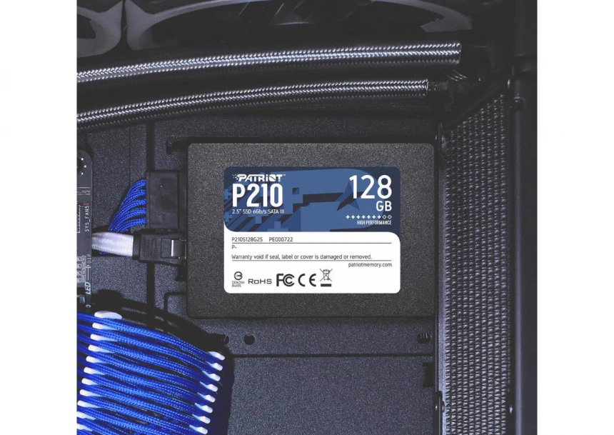 128GB Patriot SSD P210 450MBs/430MBs 2,5" P210S128G25