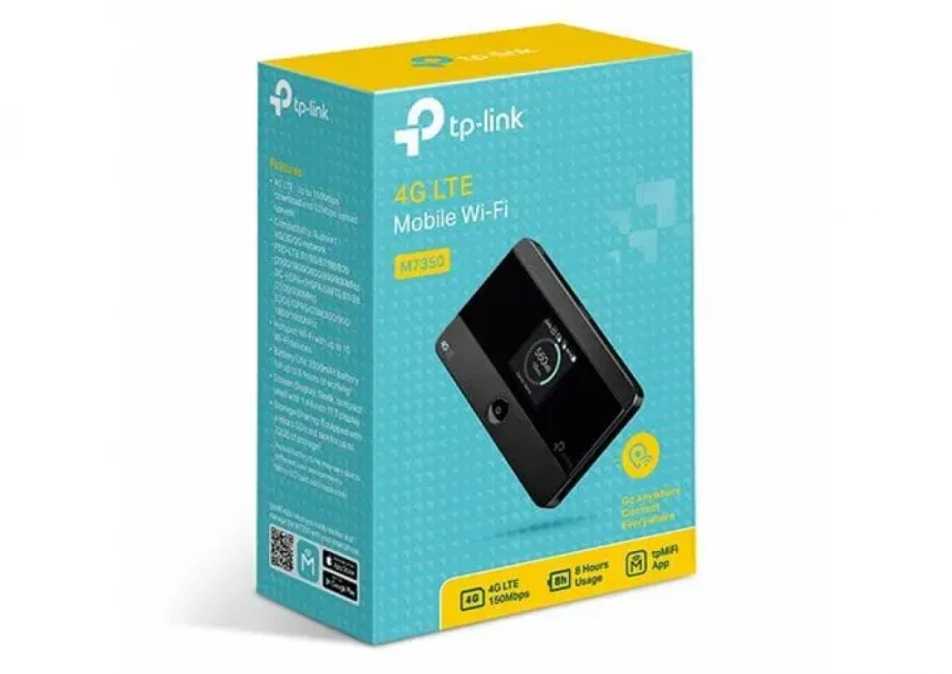 4G LTE Mobile, DualBand Wi-Fi Router TP-Link M7350 150Mbps