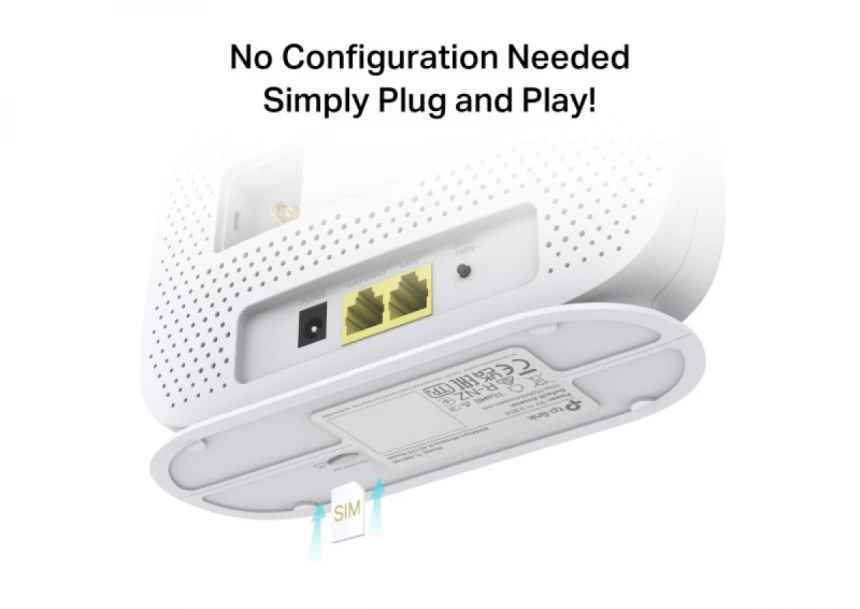 4G Router TP-LINK TL-MR105 N300/2LAN/SIM slot