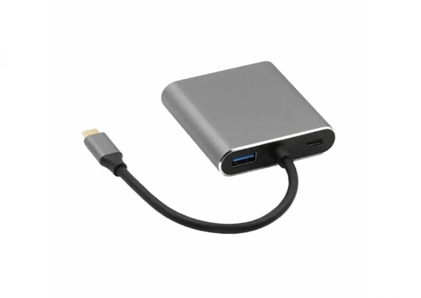 4u1 USB HUB, HDMI+USB-A+VGA i USB-C(PD)  HUB-USBC1/4