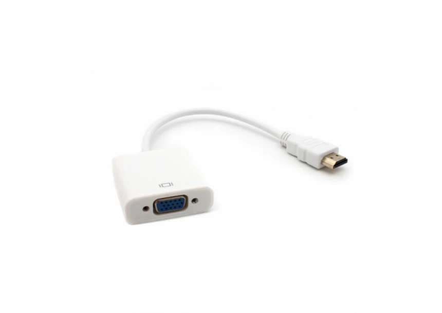 Adapter JWD HDMI-VGA M/F White