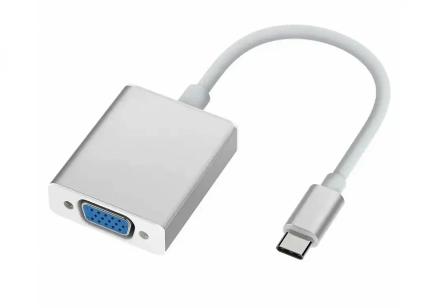 Adapter konverter Tip C-VGA T2CV-060 alu...