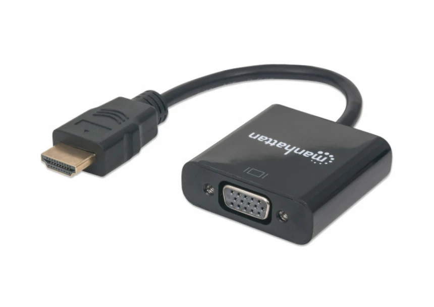 Adapter Manhattan 151467 HDMI/M - VGA/F