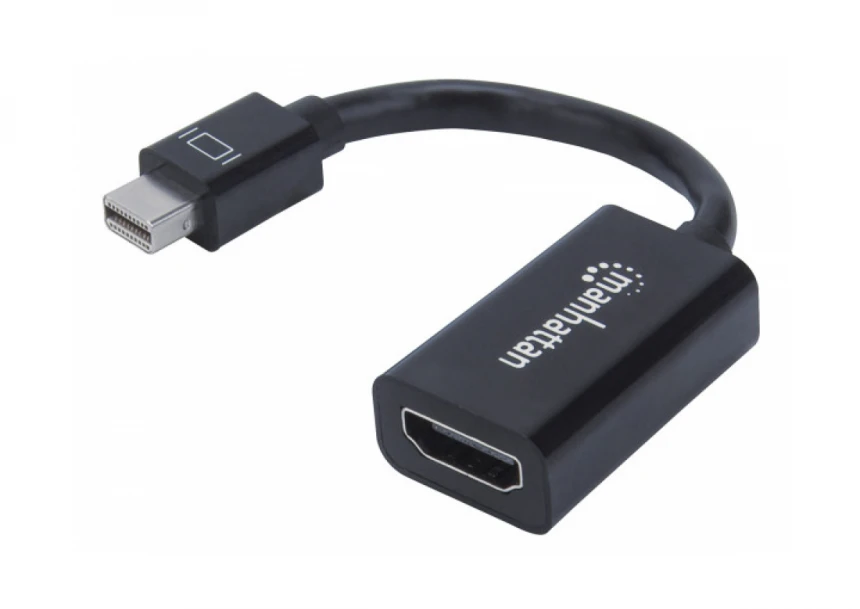 Adapter Manhattan 151528 Mini DisplayPort/M - HDMI 1080p Crni