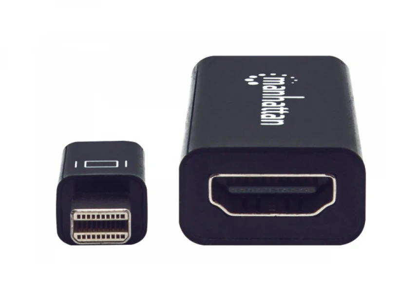 Adapter Manhattan 151528 Mini DisplayPort/M - HDMI 1080p Crni