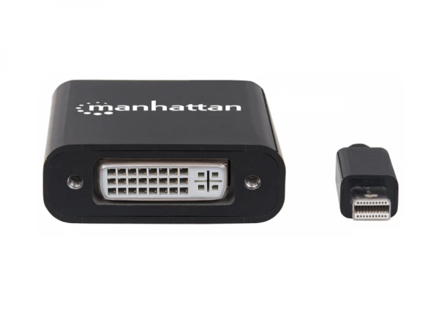 Adapter Manhattan 152549 Mini DisplayPort/M - DVI-D 24+5/F 4K