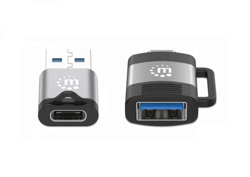 Adapter Manhattan 356329 USB 3.0 - USB-C M/F - F/M set 2 adaptera