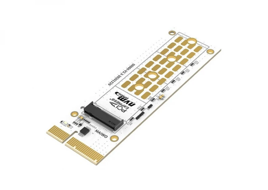 Adapter PCI-Express na M.2 NVMe Alu case KT060