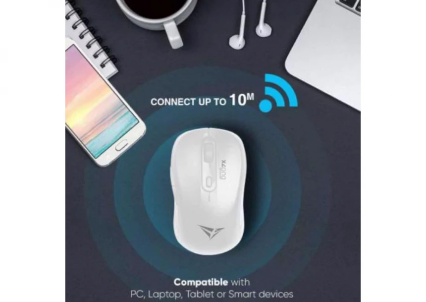 ALCATROZ Airmouse DUO 7X Wireless & Bluetooth White