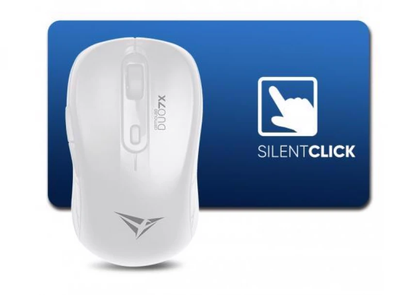 ALCATROZ Airmouse DUO 7X Wireless & Bluetooth White