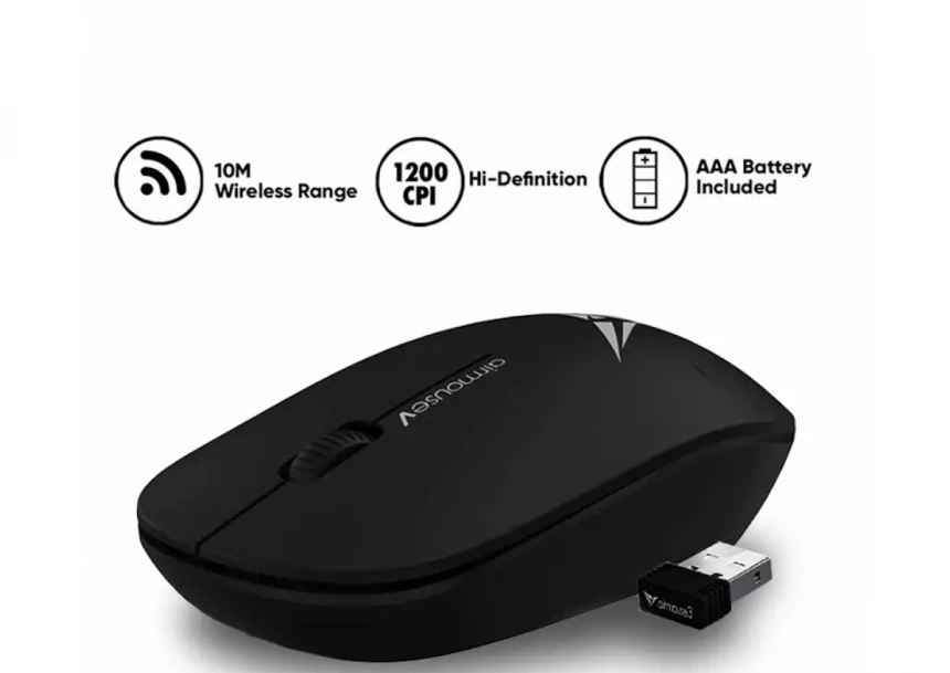 ALCATROZ Airmouse V Wireless Black