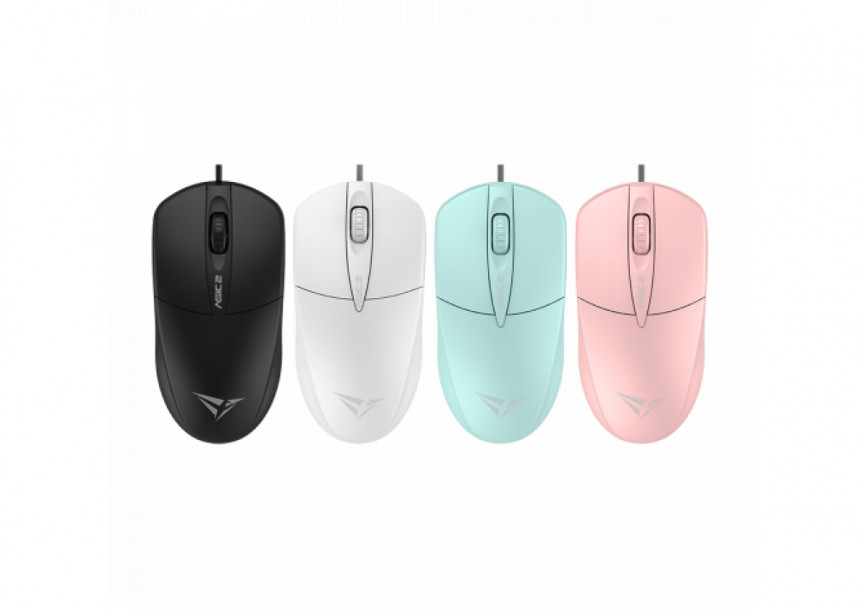 Alcatroz Asic 2 USB Optical Mouse Peach