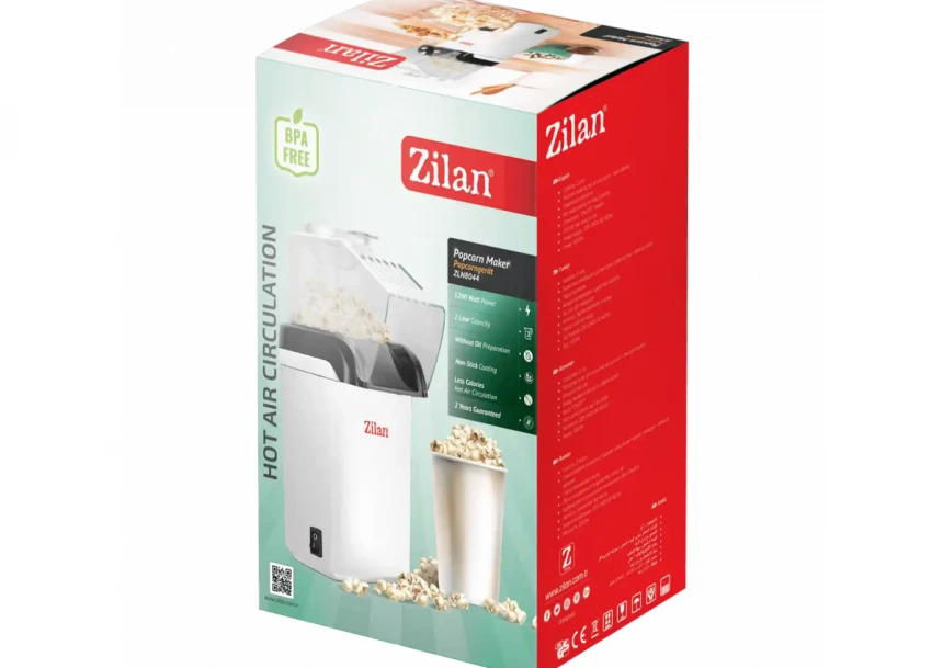 Aparat za kokice Zilan ZLN 8044WH