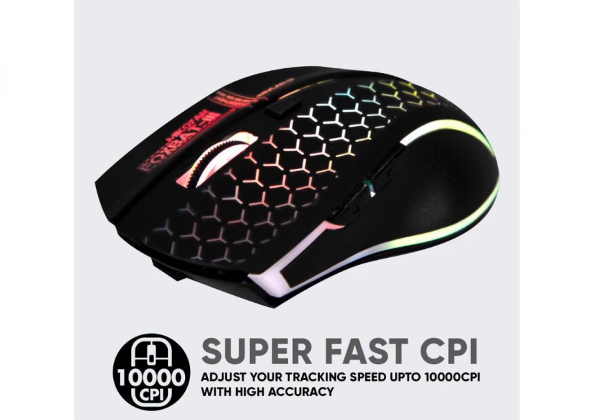 ARMAGGEDDON Mikoyan Foxbat 3 Wireless Optical Gaming Mouse Kevlar-13