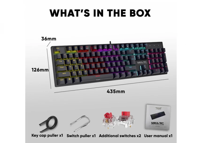 ARMAGGEDDON MKA-7C (2024) Black Clicky