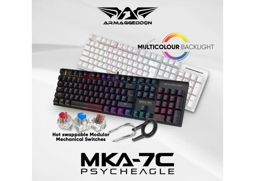 ARMAGGEDDON MKA-7C (2024) White Linear