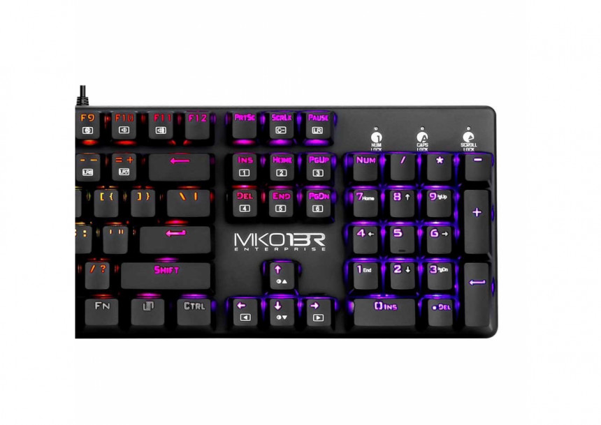 ARMAGGEDDON Opto-mehanička tastatura MKO 13R RGB ENTERPRISE Black