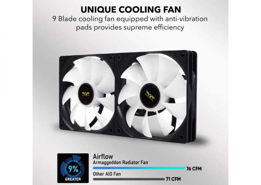 Armaggeddon TESSARAXX Deep Freeze PRO 240 - Black