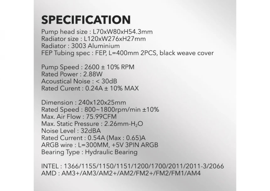 Armaggeddon TESSARAXX Deep Freeze PRO 240 - Black