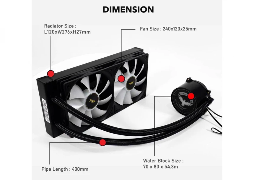 Armaggeddon TESSARAXX Deep Freeze PRO 240 - White