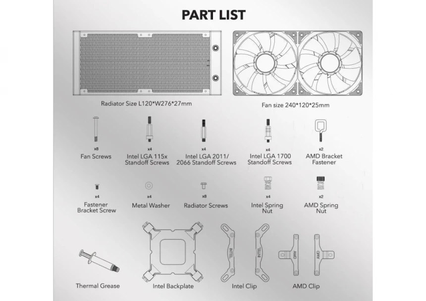 Armaggeddon TESSARAXX Deep Freeze PRO 240 - White