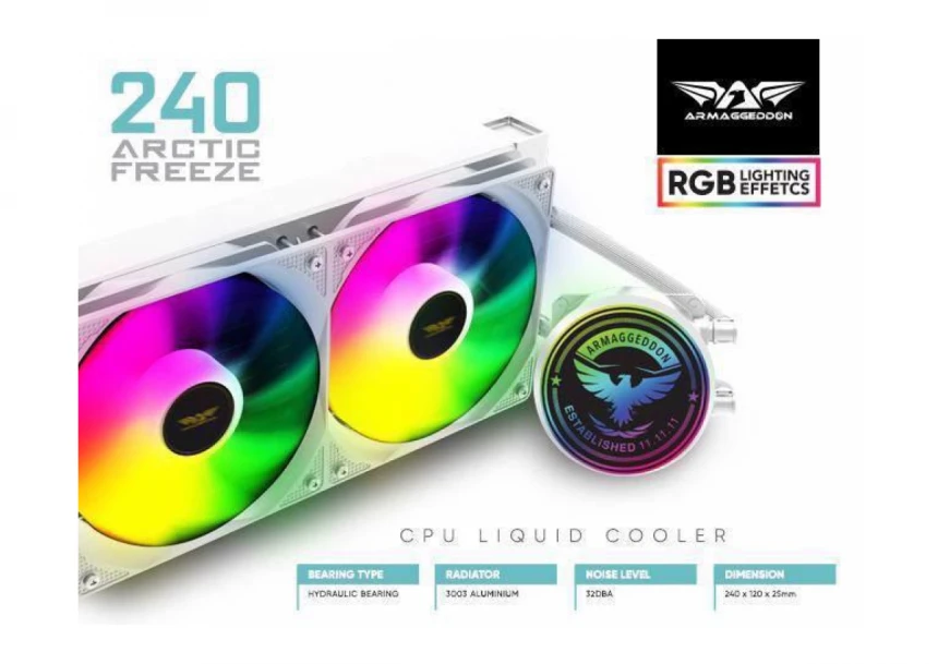 Armaggeddon TESSARAXX Deep Freeze PRO 240 - White