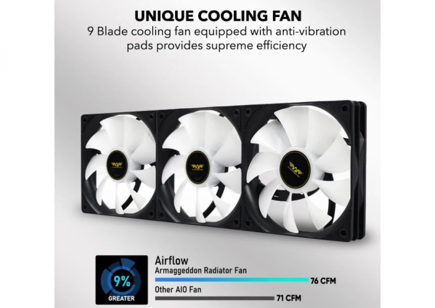 Armaggeddon TESSARAXX Deep Freeze PRO 360 - Black