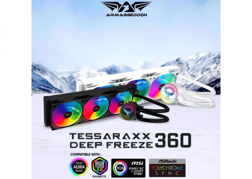 Armaggeddon TESSARAXX Deep Freeze PRO 360 - Black