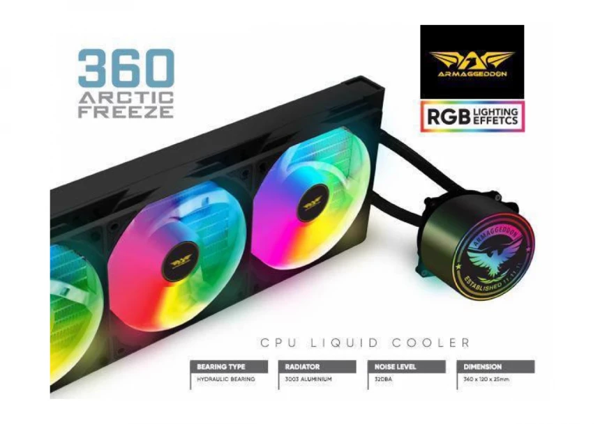 Armaggeddon TESSARAXX Deep Freeze PRO 360 - Black