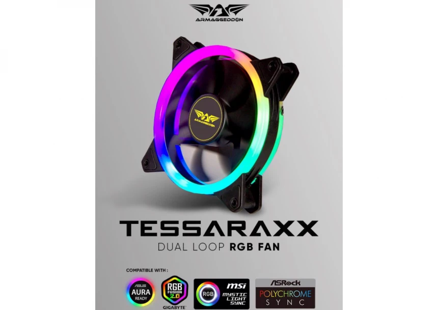 ARMAGGEDDON Tessaraxx Dual Loop 12 ARGB