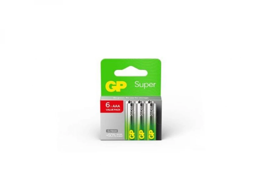 Baterije GP LR03-SBV6 AAA Super Alkaline...
