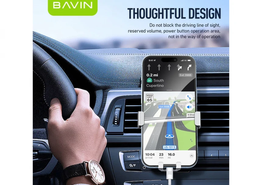 Bavin auto držač PS-29 crna