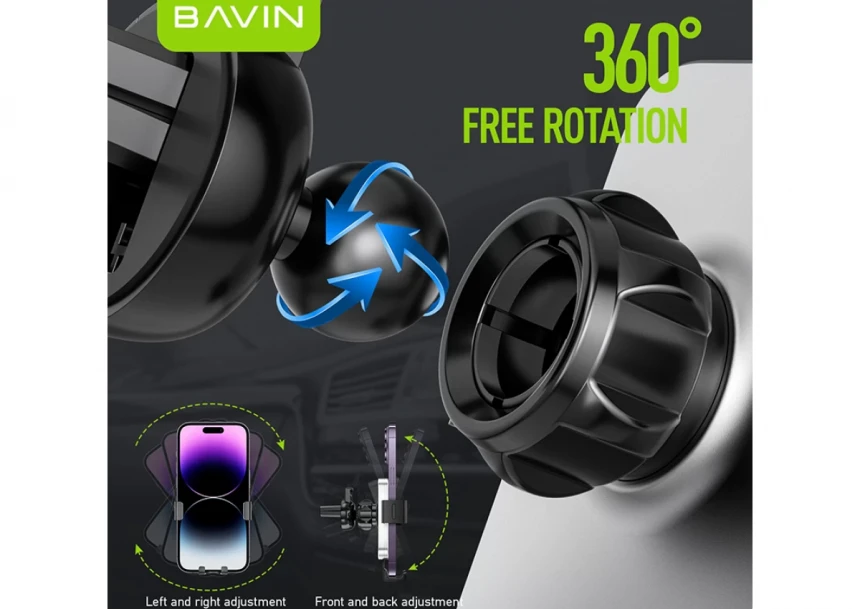 Bavin auto držač PS-29 crna