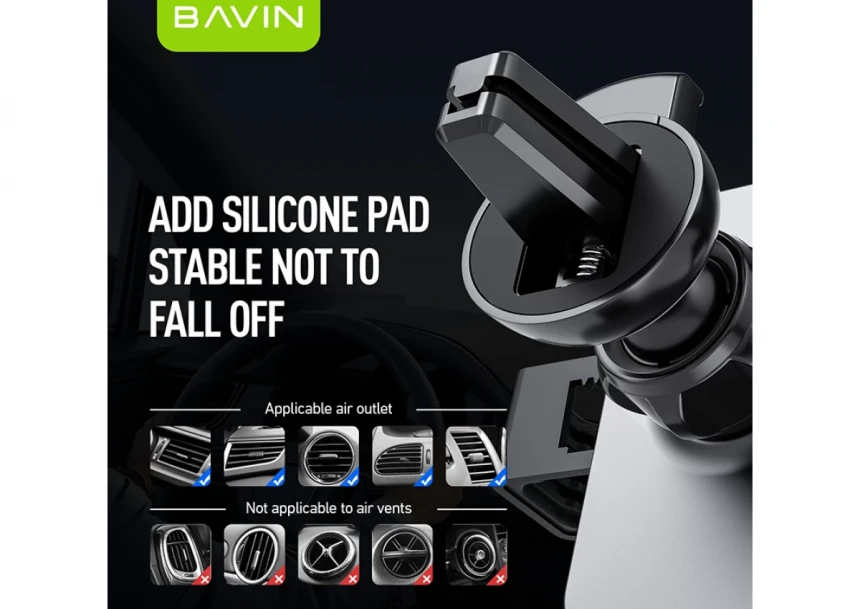 Bavin auto držač PS-29 crna