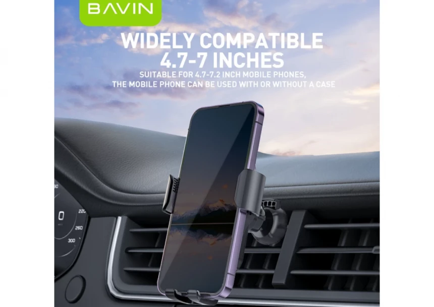 Bavin auto držač/wirelees punjač 15W