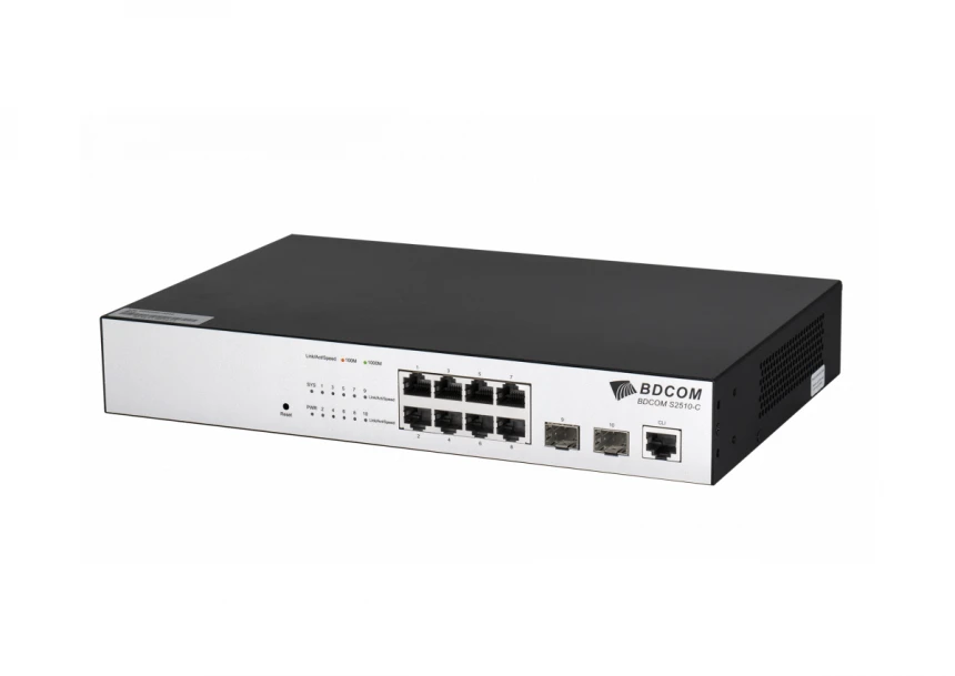 BDCOM S2510-C ,switch 8 x Gigabit RJ45, ...