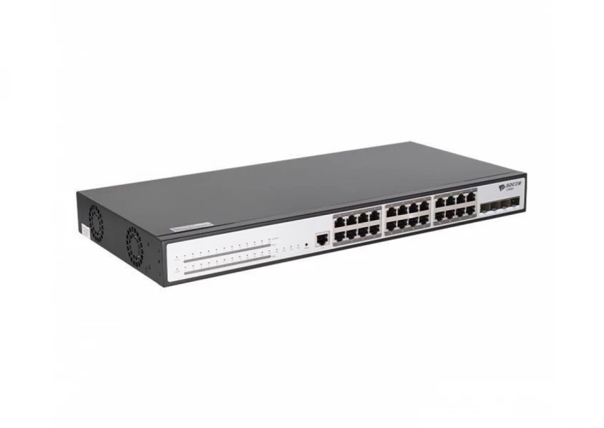 BDCOM S2900-24P4X switch 24 x Gigabit PoE+, 4 x 10G SFP+ L3-lite