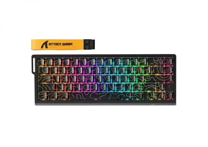 Bežična gaming tastatura Attack Shark  X...