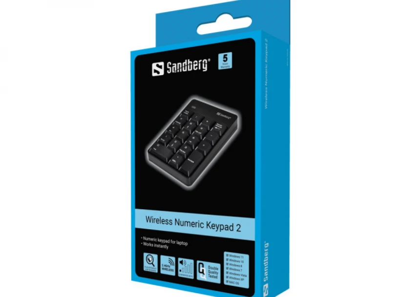 Bežična numerička tastatura Sandberg 630-05