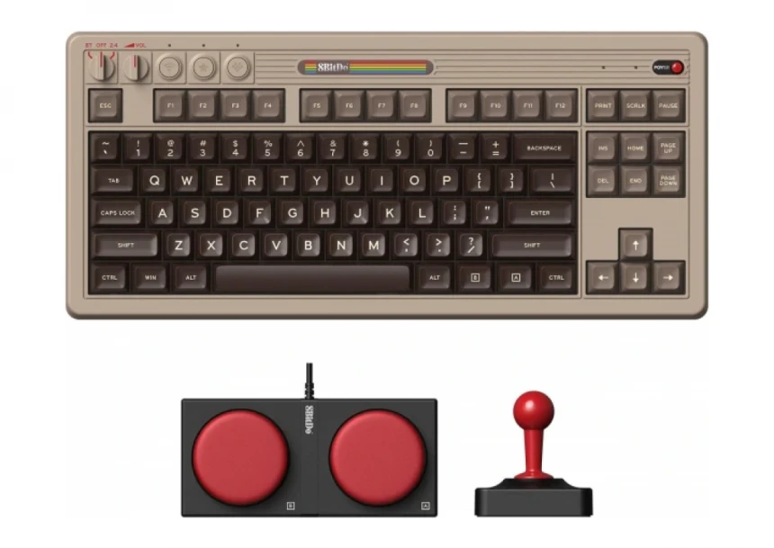 Bežična tastatura 8BitDo Retro 87/mehani...
