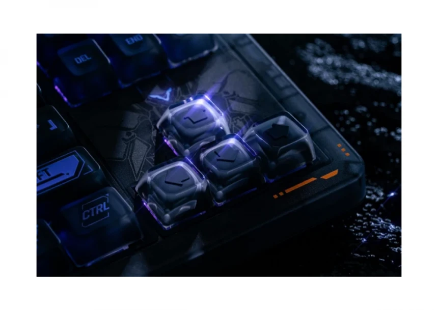 Bežična tastatura 8BitDo Retro 87/mehanička/RGB/MechaBREAK + Dual Super Buttons