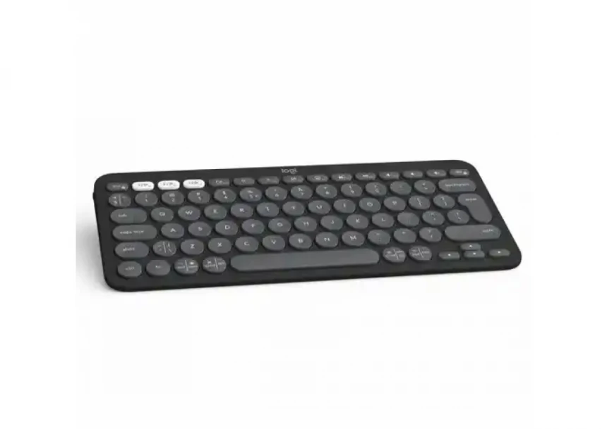 Bežična tastatura Logitech K380s Bluetooth Pebble Keys 2 US Tonal Graphite