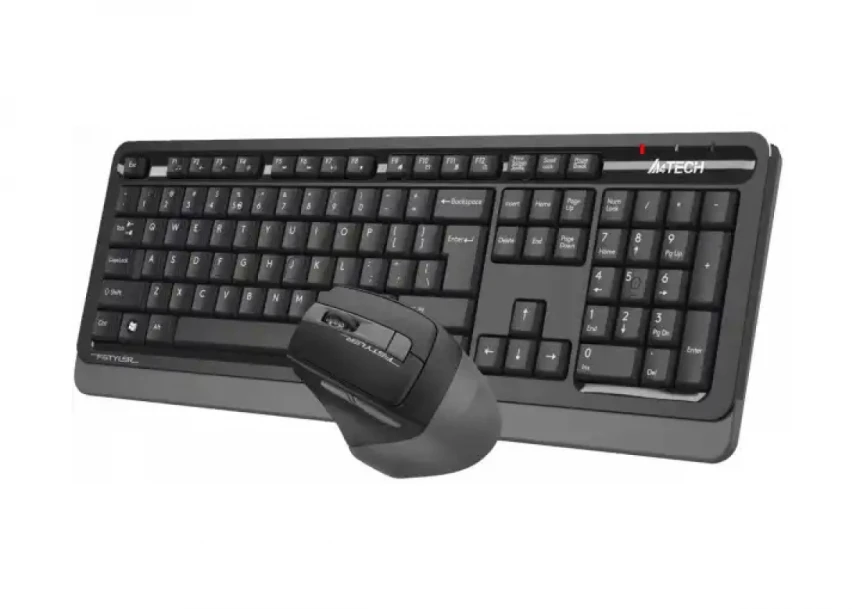 Bezična tastatura + miš A4-FG1035 A4Tech Fstyler YU Sivi