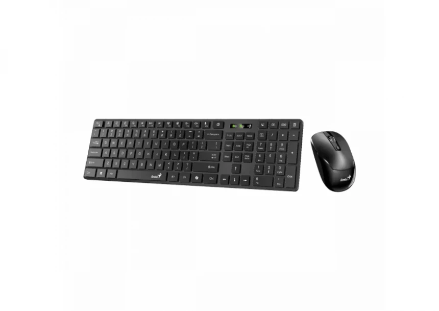 Bežična tastatura + miš Genius SlimStar 8250 US crna
