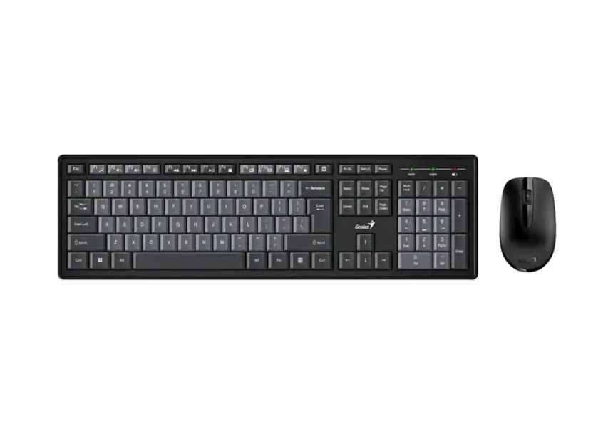 Bežična tastatura+miš Genius KM-8200, US