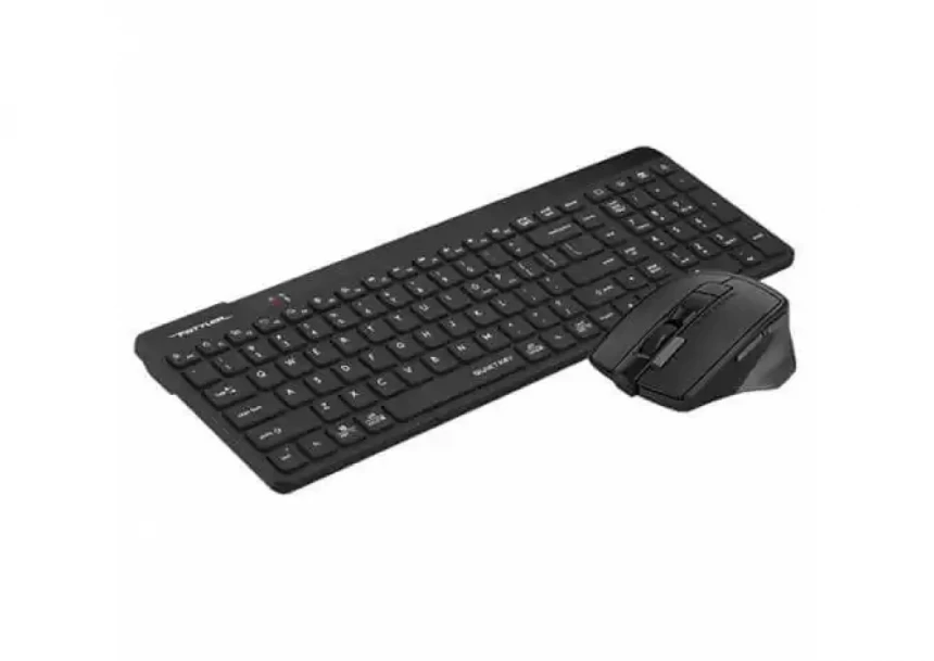 Bežična tastaura + miš A4 Tech FG2400 Air2 Fstyler YU Crna