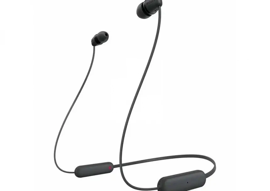Bežične bubice Sony WIC100B.CE7  Crne